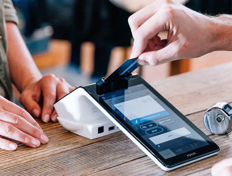 Low-risk business payment terminal